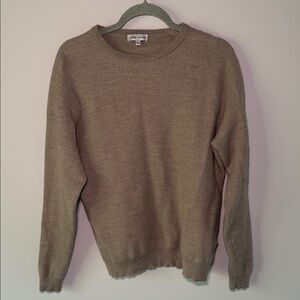 Peter Millar Men's Crewneck Sweater in Tan